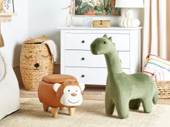 Cesto Em Forma De Urso Em Fibra De Jacinto De Agua Cor Natural Sambur