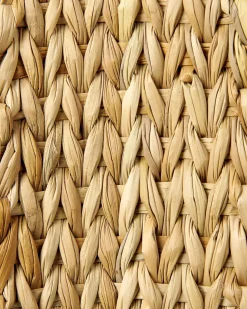 Cesto Em Jacinto De Agua Em Cor Natural Washuk