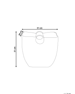 Cesto Em Jacinto De Agua Em Cor Natural Washuk