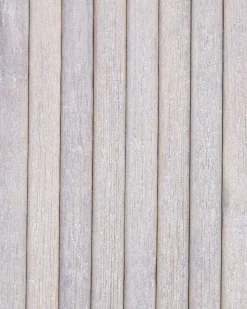 Cesto Em Madeira De Bambu Cinzenta 60 Cm Kalutara