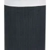 Cesto Em Madeira De Bambu Preta E Branca 60 Cm Matara
