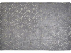 Cobertor Cinzento E Dourado 130 X 180 Cm Godavari