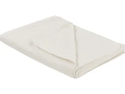 Colcha Com Relevo Creme 140 X 210 Cm Rudkhan