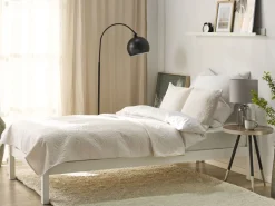 Colcha Com Relevo E Duas Almofadas Creme 160 X 220 Cm Rudkhan