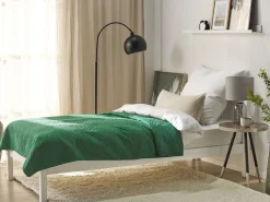 Colcha Com Relevo Verde 140 X 210 Cm Babak