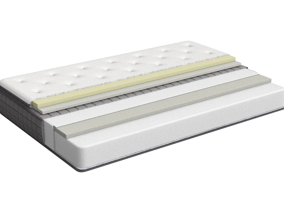 Colchao De Espuma De Memoria Firme 90 X 200 Cm Charm