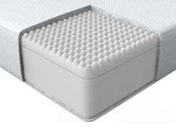 Colchao De Espuma Duplo Com Capa Removivel Medio 90 X 200 Cm Pearl