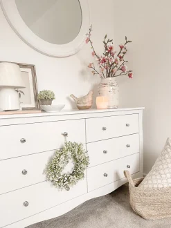 Comoda Com 6 Gavetas Branca Winchester