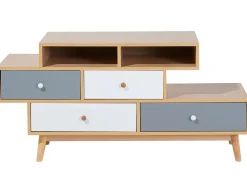 Comoda Com 4 Gavetas Castanha Irvine