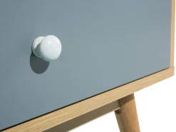 Comoda Com 4 Gavetas Castanha Irvine