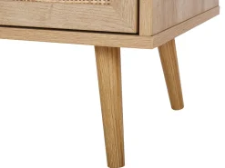 Comoda Com 3 Gavetas Castanho Claro Ponca