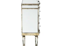 Comoda Com 6 Gavetas Em Efeito Espelhado Mozela