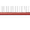 Confortavel Almofada Terracota Para Banco De Jardim 169 X 50 X 5 Cm Vivara