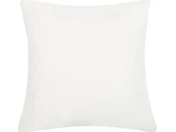 Conjunto 2 Almofadas Decorativas Brancas Com Folhas Verdes 45 X 45 Cm Peperomia