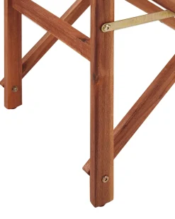 Conjunto 2 Cadeiras Madeira Escura E 2 Lonas Cinzentas E Padrao Geometrico Cine