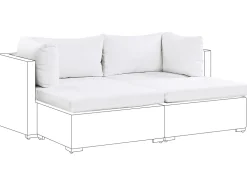 Conjunto Capas De Almofadas Creme Noto