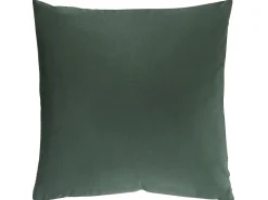 Conjunto De 2 Almofadas 45 X 45 Cm Em Verde E Detalhe Dourado Alyssum
