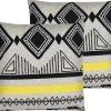 Conjunto De 2 Almofadas Bordadas Multicolor 45 X 45 Cm Taxus