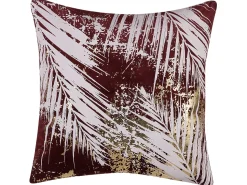 Conjunto De 2 Almofadas Bordeaux 45 X 45 Cm Calla