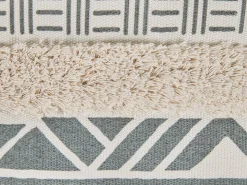 Conjunto De 2 Almofadas Cinzentas 45 X 45 Cm Laurus