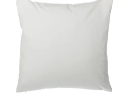 Conjunto De 2 Almofadas Com Padrao Geometrico Amarelo 45 X 45 Cm Clarkia