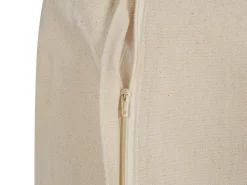 Conjunto De 2 Almofadas Com Padrao Geometrico 50 X 50 Cm Dourado Oujda
