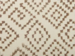 Conjunto De 2 Almofadas Decorativas Em Veludo Creme 45 X 45 Cm Santolina