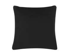 Conjunto De 2 Almofadas Decorativas Em Algodao Cinzento Com Relevo 45 X 45 Cm Paika