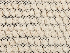 Conjunto De 2 Almofadas Decorativas Em Algodao Creme 45 X 45 Cm Howea