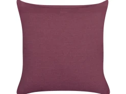 Conjunto De 2 Almofadas Decorativas Roxas 45 X 45 Cm Sagina