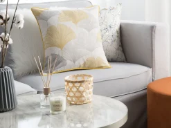 Conjunto De 2 Almofadas Decorativas Multicolor 45 X 45 Cm Candytuft