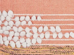 Conjunto De 2 Almofadas Decorativas Em Algodao Laranja 45 X 45 Cm Deutzia