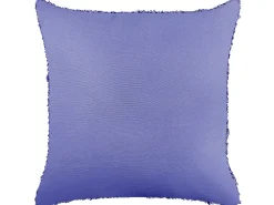 Conjunto De 2 Almofadas Decorativas Em Algodao Violeta 45 X 45 Cm Rhoeo