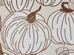 Conjunto De 2 Almofadas Decorativas Em Veludo Creme 45 X 45 Cm Gourd