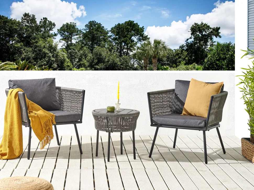 Conjunto De 2 Almofadas Decorativas Amarelo Mostarda 45 X 45 Cm Subulata