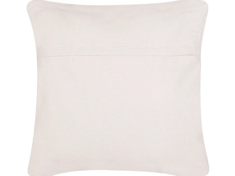 Conjunto De 2 Almofadas Decorativas Tufadas Em Algodao Multicolor 45 X 45 Cm Solanum