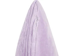 Conjunto De 2 Almofadas Decorativas Em Bombazine Violeta 47 X 27 Cm Millet