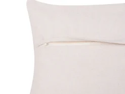 Conjunto De 2 Almofadas Decorativas 45 X 45 Cm Creme E Preto Thondi