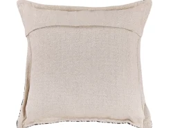 Conjunto De 2 Almofadas Decorativas Creme E Pretas 45 X 45 Cm Sirvan