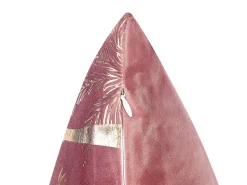 Conjunto De 2 Almofadas Decorativas Em Veludo Rosa 45 X 45 Cm Caranday