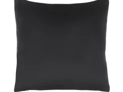 Conjunto De 2 Almofadas De Veludo Preto Padrao Natalicio 45 X 45 Cm Cupid