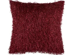 Conjunto De 2 Almofadas Decorativas Vermelhas 45 X 45 Cm Hellebore