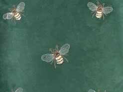 Conjunto De 2 Almofadas Decorativas Em Veludo Verde 45 X 45 Cm Talinum