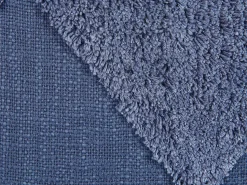 Conjunto De 2 Almofadas Decorativas Tufadas Em Algodao Azul 45 X 45 Cm Avium