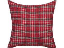 Conjunto De 2 Almofadas Decorativas Vermelhas 45 X 45 Cm Comet