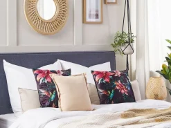 Conjunto De 2 Almofadas Decorativas Multicolor 45 X 45 Cm Dichondra