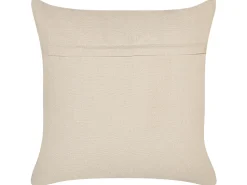 Conjunto De 2 Almofadas Decorativas Em Algodao Multicolor As Riscas 45 X 45 Cm Dicliptera