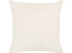 Conjunto De 2 Almofadas Decorativas Em Veludo Creme E Amarelo 45 X 45 Cm Triteleia