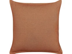 Conjunto De 2 Almofadas Decorativas Laranjas 45 X 45 Cm Sagina