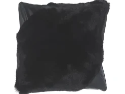 Conjunto De 2 Almofadas Decorativas Pretas 42 X 42 Cm Ehnar